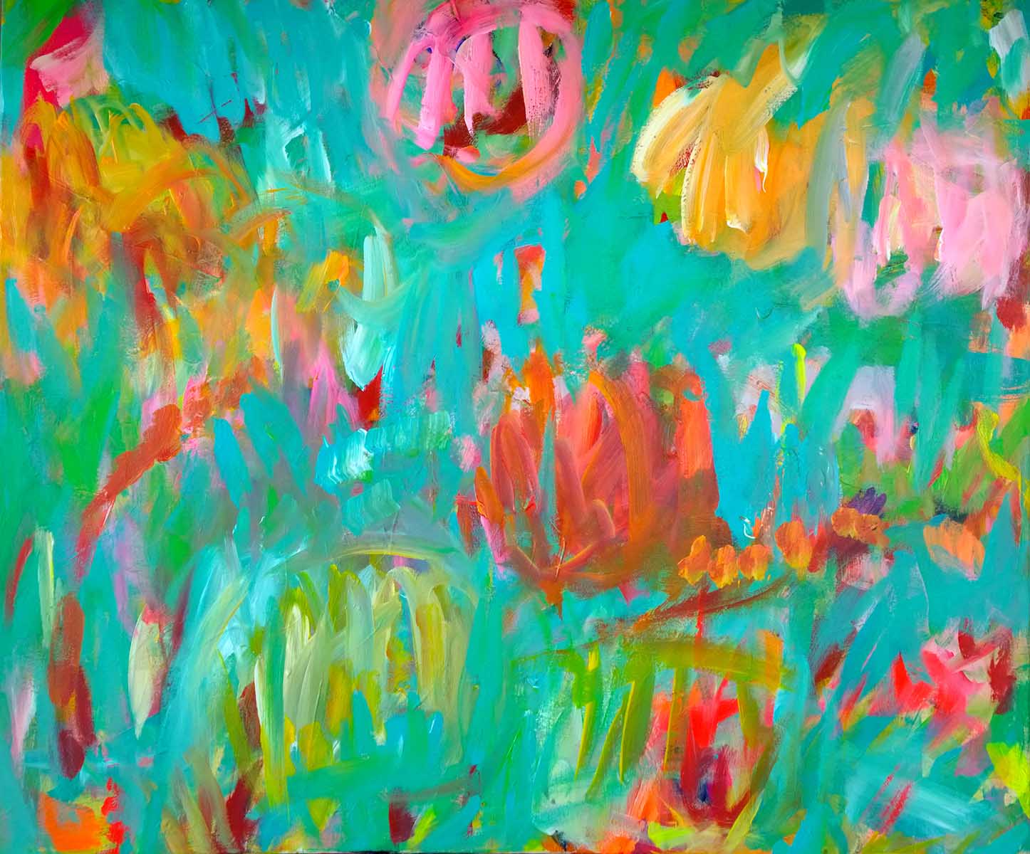 colour migrations no. 4/2016, acrylics/canvas, 100x120cm