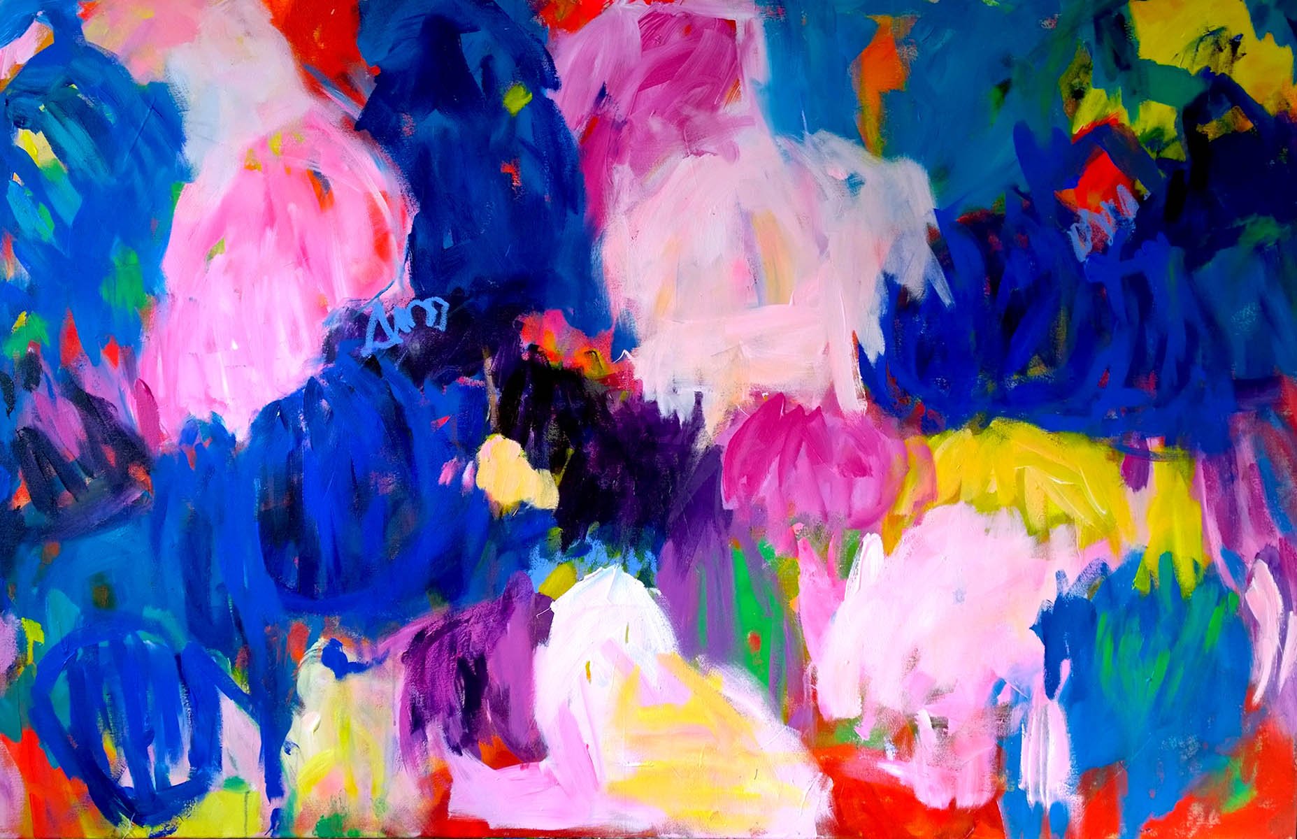 colour migrations no. VII/2017 , mixed media/canvas, 110x170cm